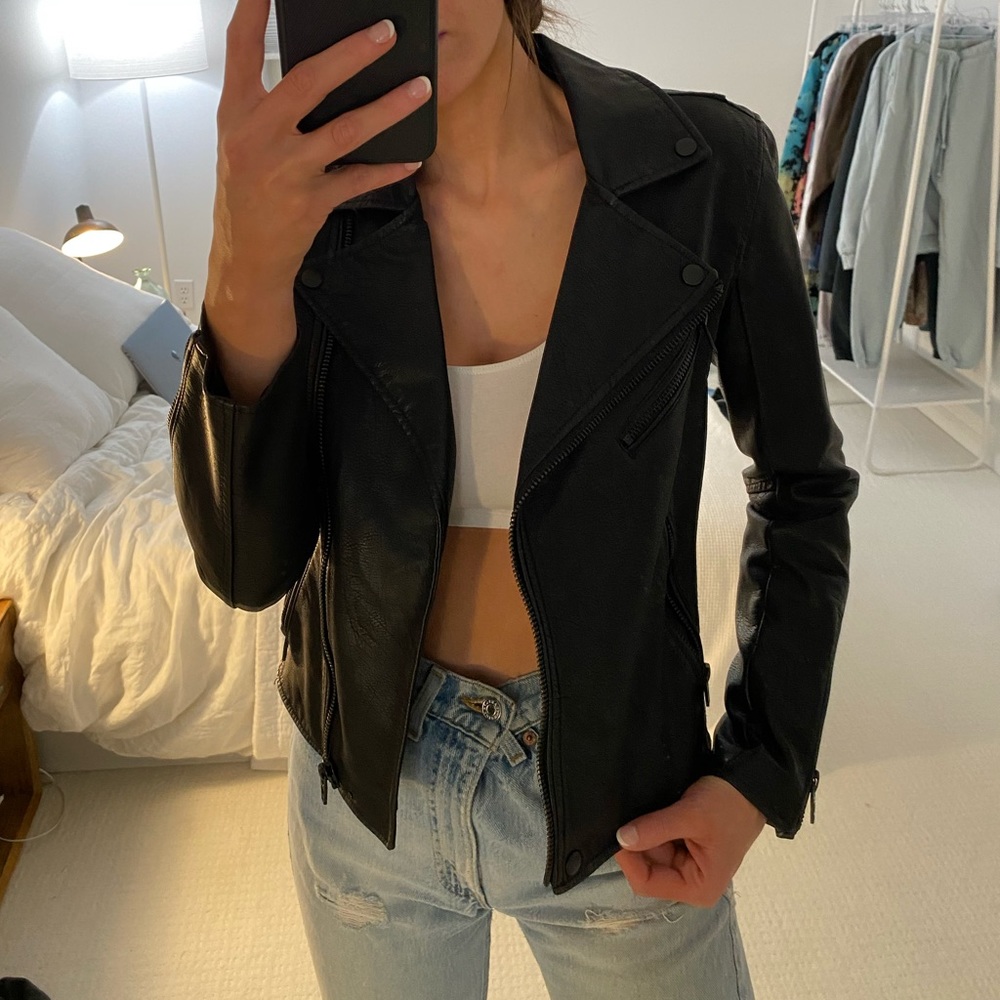 BLANK NYC LEATHER JACKET